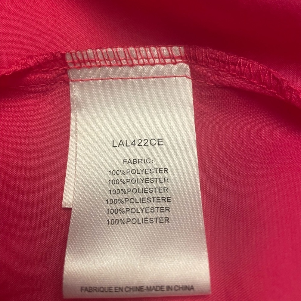 NWT Lili Sidonio by Molly Bracken Mini Dress in Fushia Size M - Picture 7 of 11